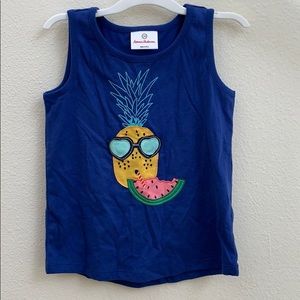 Girls Hannah Andersson Appliqué Tank